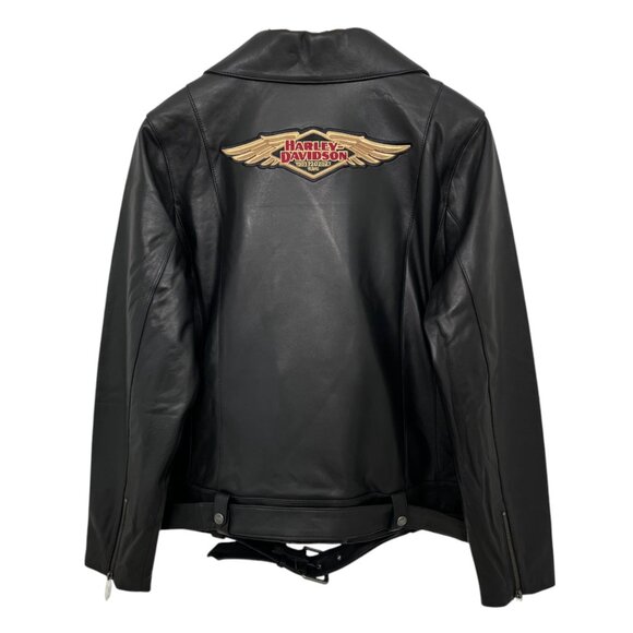 Harley-Davidson® Women's Leather Motorcycle Jacket XL - Picture 3 of 14
